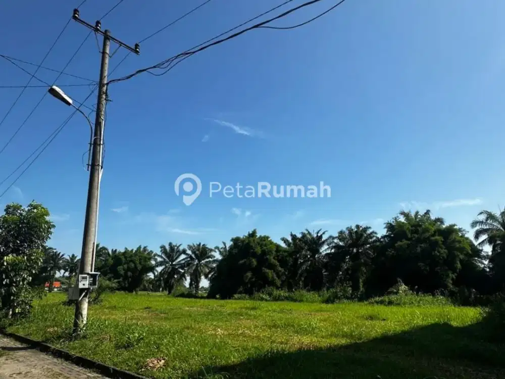 DIJUAL TANAH JL KAPTEN SUMARSONO KOMPLEK GRAHA METROPOLITAN (Irwandi)