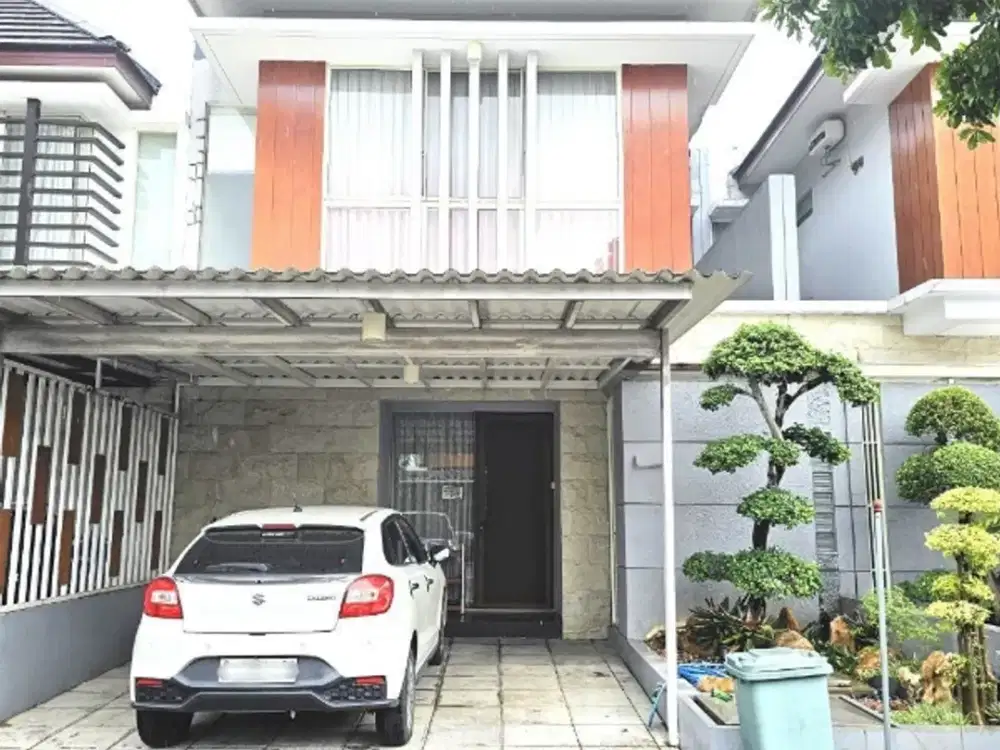 MURAH, RUMAH 2 LANTAI GRAHA NATURA STRATEGIS, FURNISH
