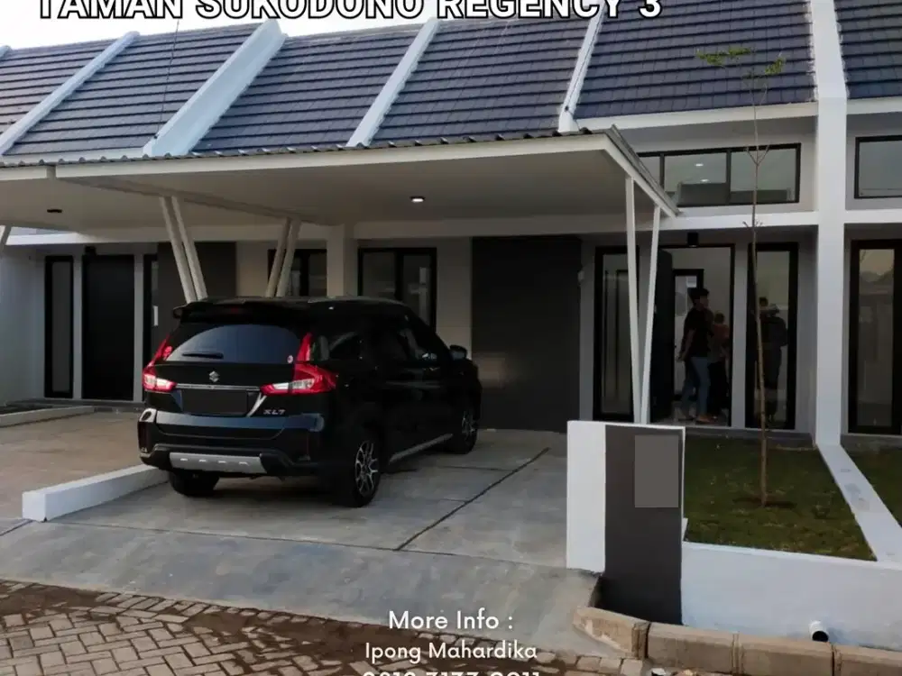 Rumah Sidoarjo Siap Huni di Perum Taman Sukodono Regency Gedangan