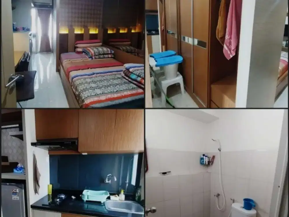 sewa TAHUNAN  studio full  furnish apartemen educity by Citihome