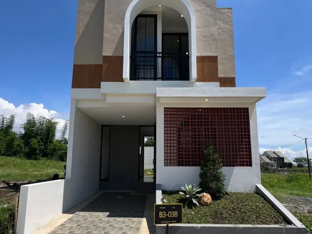 Dijual Rumah Baru 2 Lantai di Villa Bukit Tidar, Lowokwaru, Malang