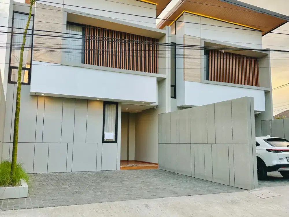 Rumah Baru Full Furnished belakang Taman pakagan Asri 3