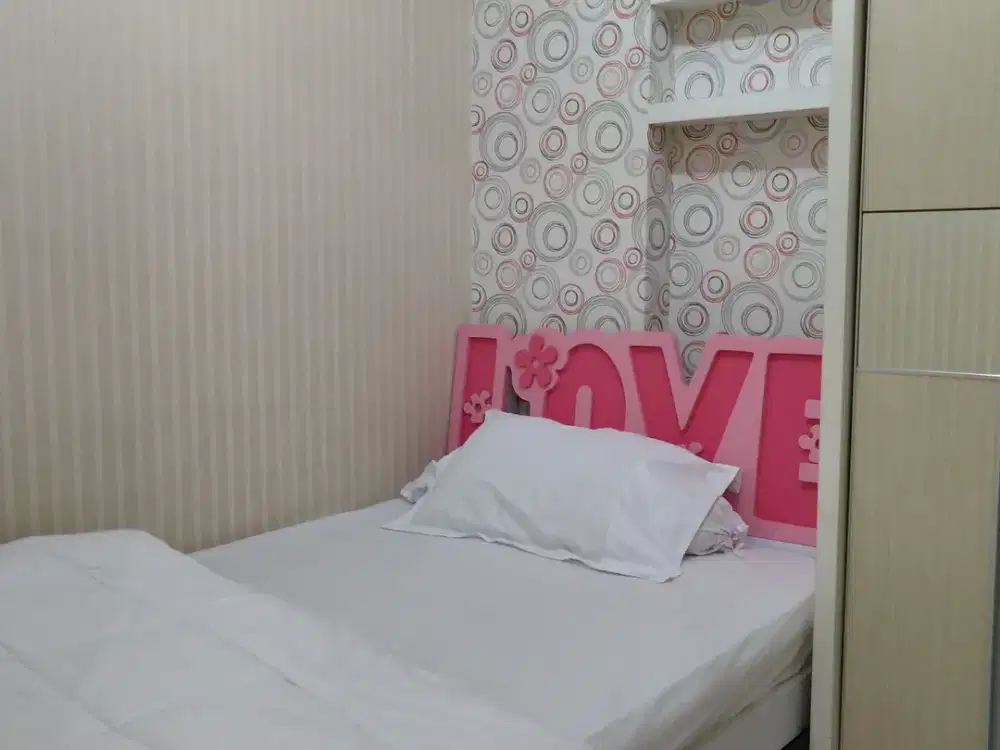Sewa Apartemen Educity 2 Bedroom View Pool dekat dengan Gloria