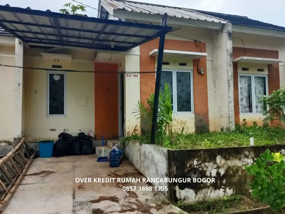 Rumah Take Over 23 JT Rancabungur Bogor dkt IPB di New Pesona Octoria