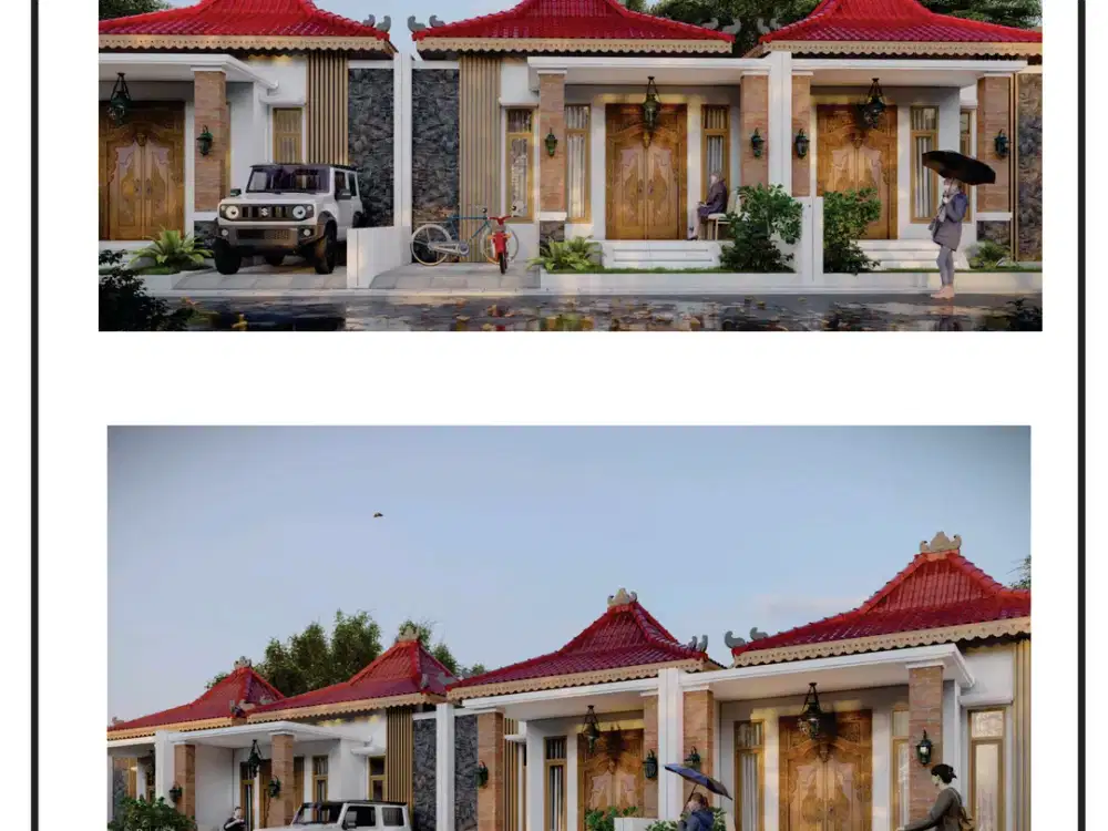 RUMAH CANTIK MURAH BISA CICIL 2 THN TANPA BUNGA DI PRAMBANAN