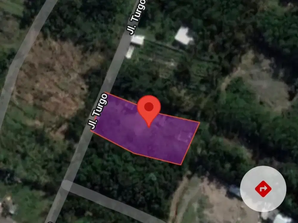 TANAH LUAS SHM DIJUAL DI JL. TURGO KALIURANG PAKEM