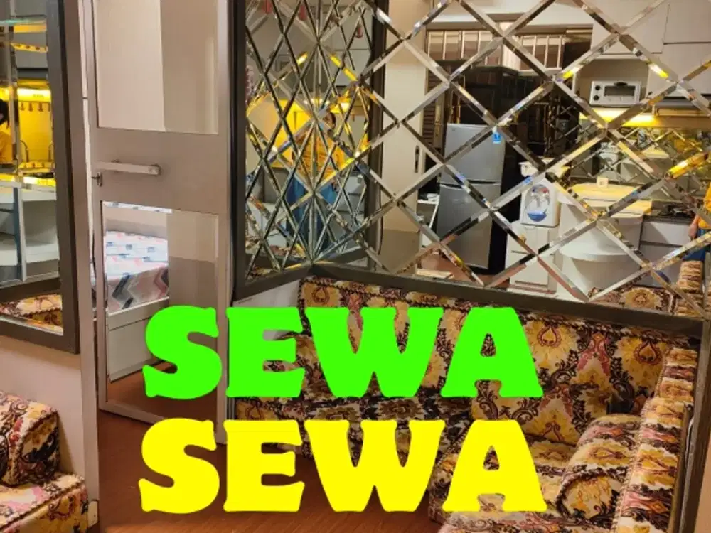 SEWA STUDIO HOOK FURNISHED KEREN TOWER C DIATAS MALL BASSURA CITY
