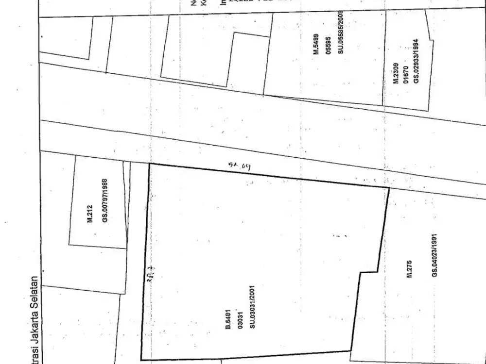 Di Jual Cepat Tanah di Pinggir Jalan Pondok Pinang Jakarta Selatan