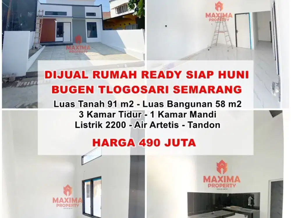 Jual rumah di semarang bugen tlogosari