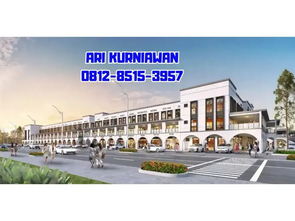 MAGGIORE SIGNATURE PREMIUM BIG KOMERSIL Pertama Alfresco Double Facade