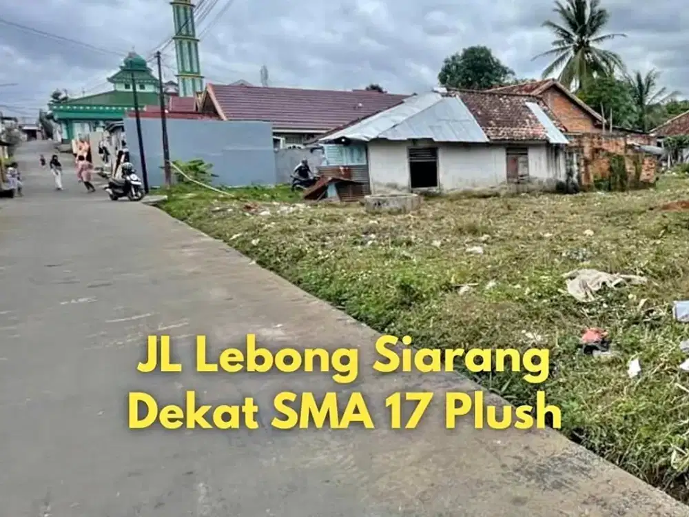 tanah lebong siarang dekat simpang 5