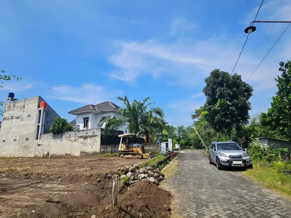 tanah  murah 4 menit MAN 2 Sleman Yogyakarta bisa dicicil 12x