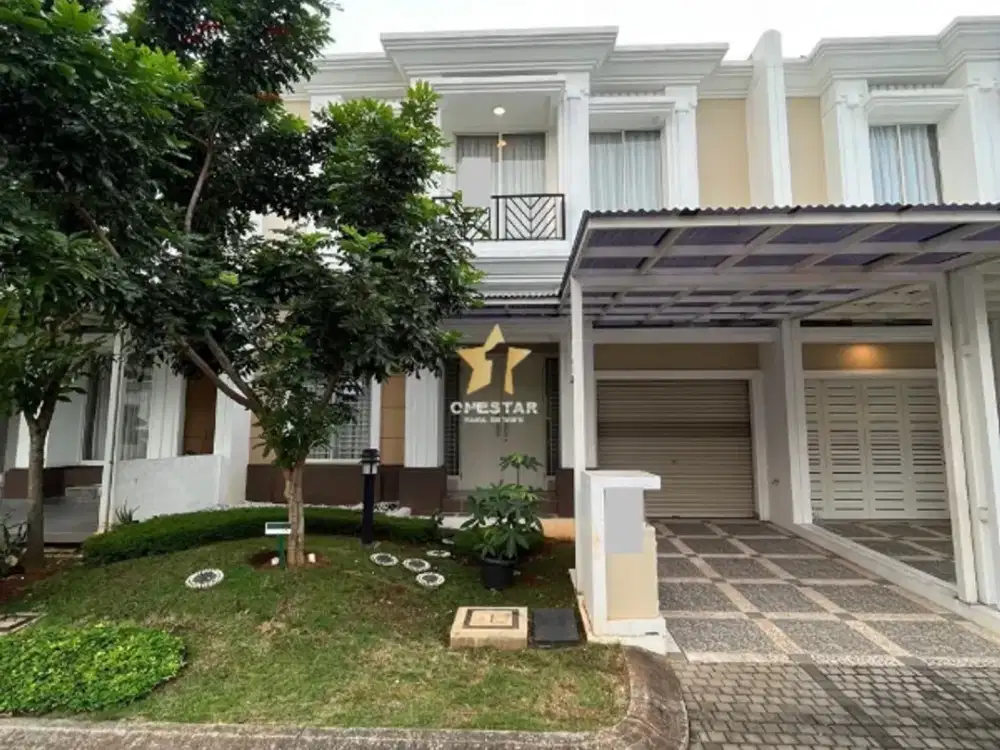 Dijual Rumah Bebas banjir dekat kolam renang di Springs Gading Serpong