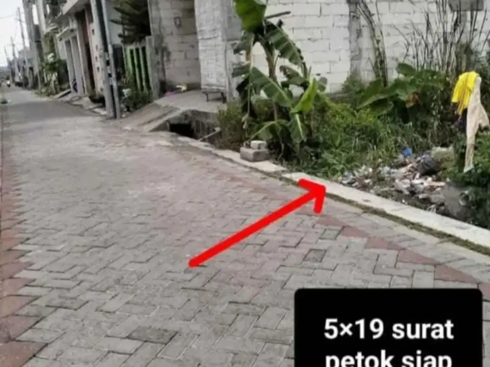 TANAH MURAH DI SEMEMI DEKAT SMAN 12 SURABAYA