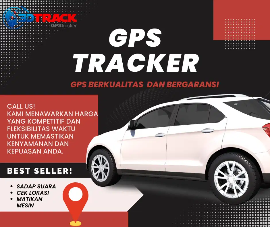 GPS TRACKER KENDARAAN BERMOTOR MURAH BERGARANSI 3DTRACK