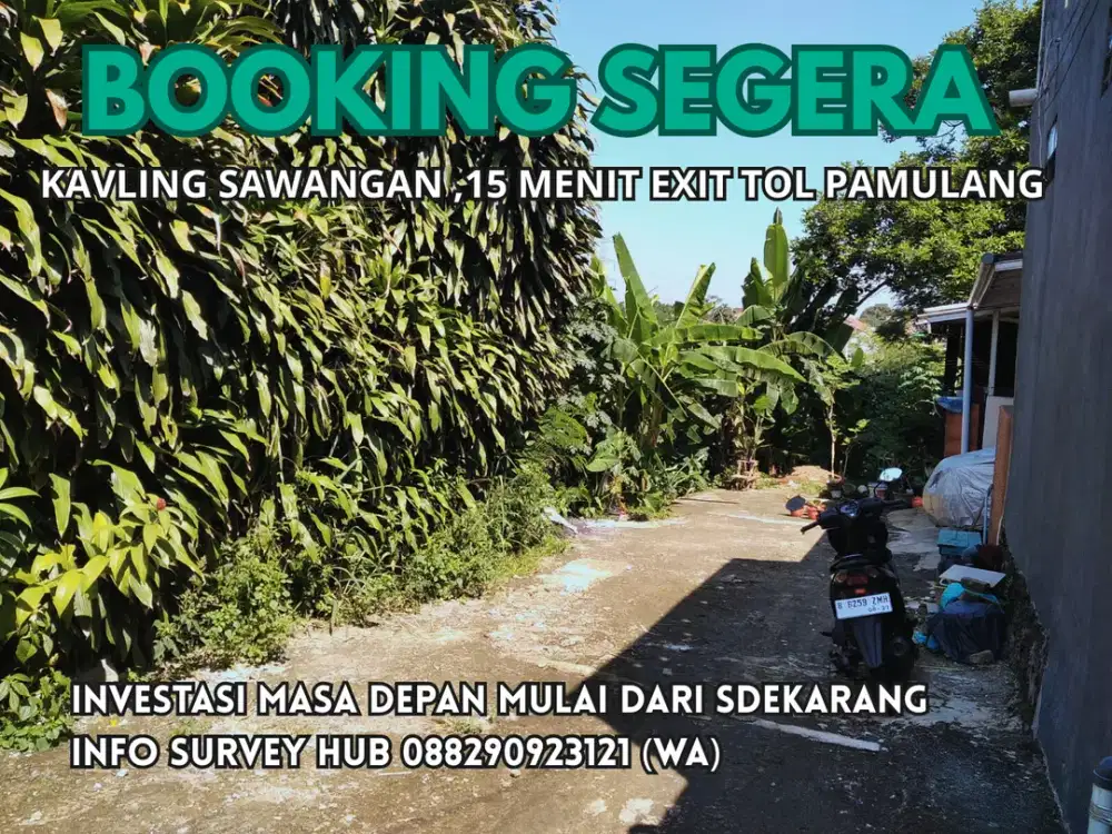 TANAH KAVLING SAWANGAN DEPOK