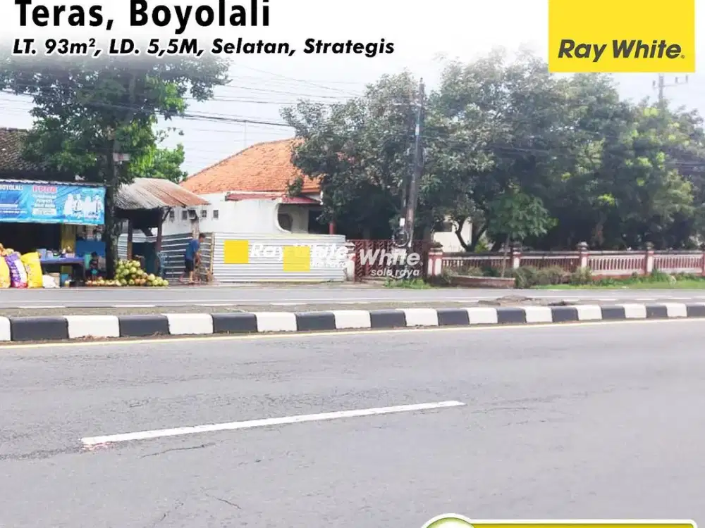 Dijual Tanah Strategis di Jalur Utama Solo – Semarang, Teras, Boyolali
