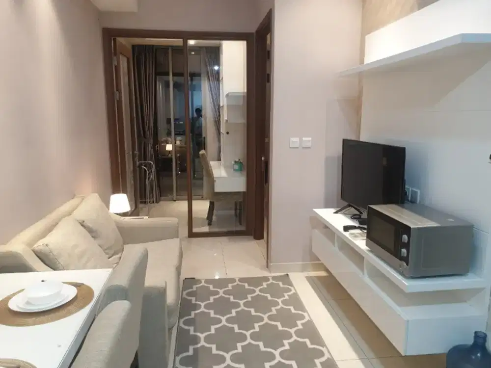 Disewakan Apartemen Taman Anggrek Residences 1+1 Condominium Furnish