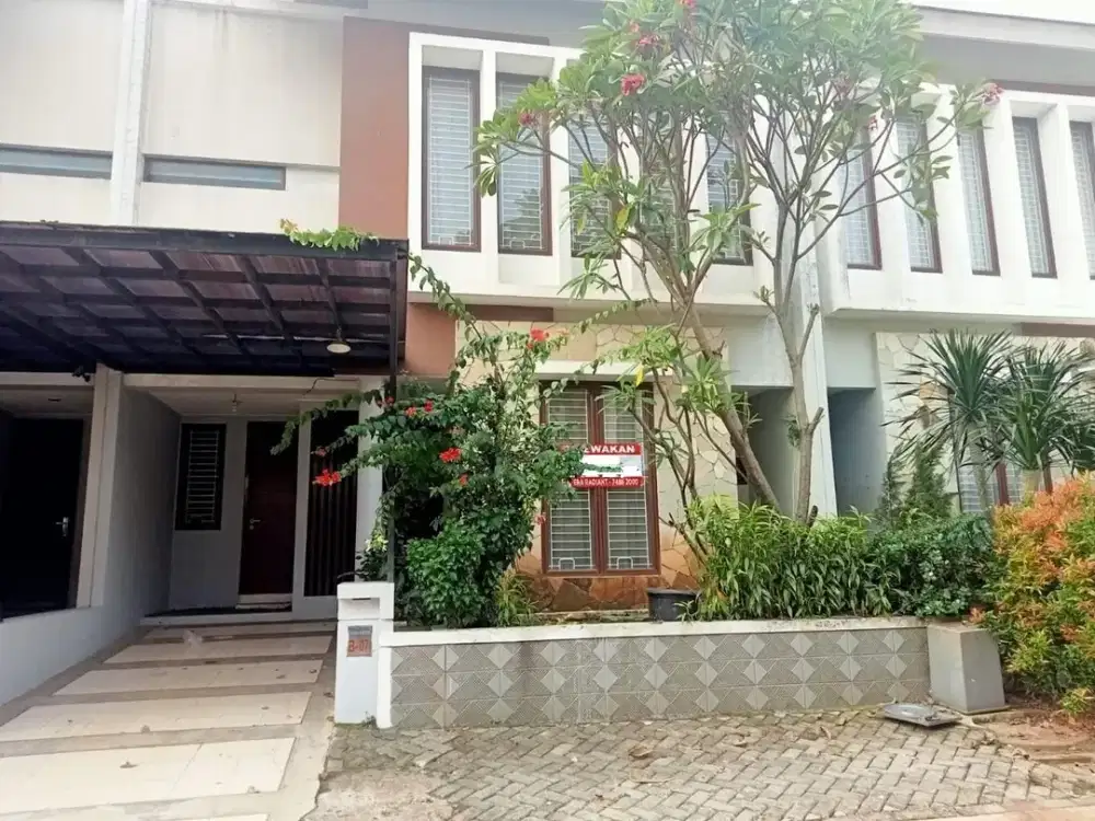 Dijual rumah modern minimalis Discovery Conserva, Bintaro Jaya