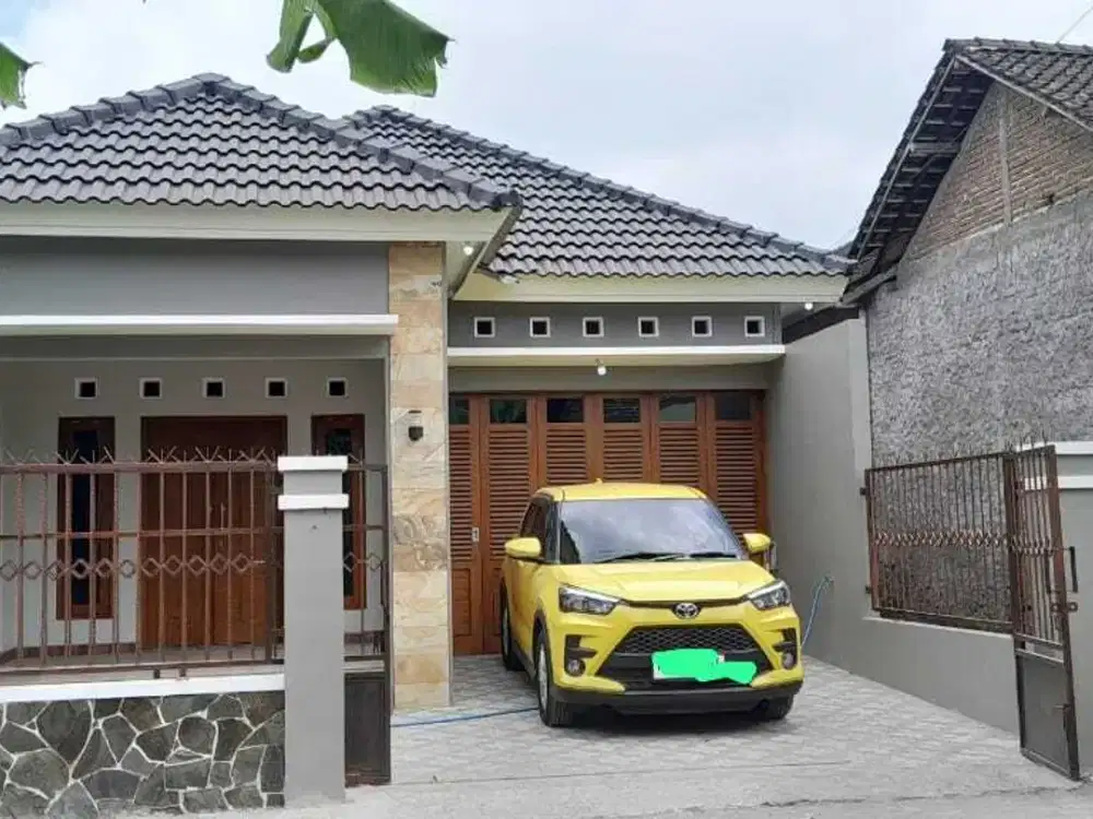 RUMAH BARU STRATEGIS MURAH DEKAT JL MAGELANG DAN SAMSAT SLEMAN YOGYA