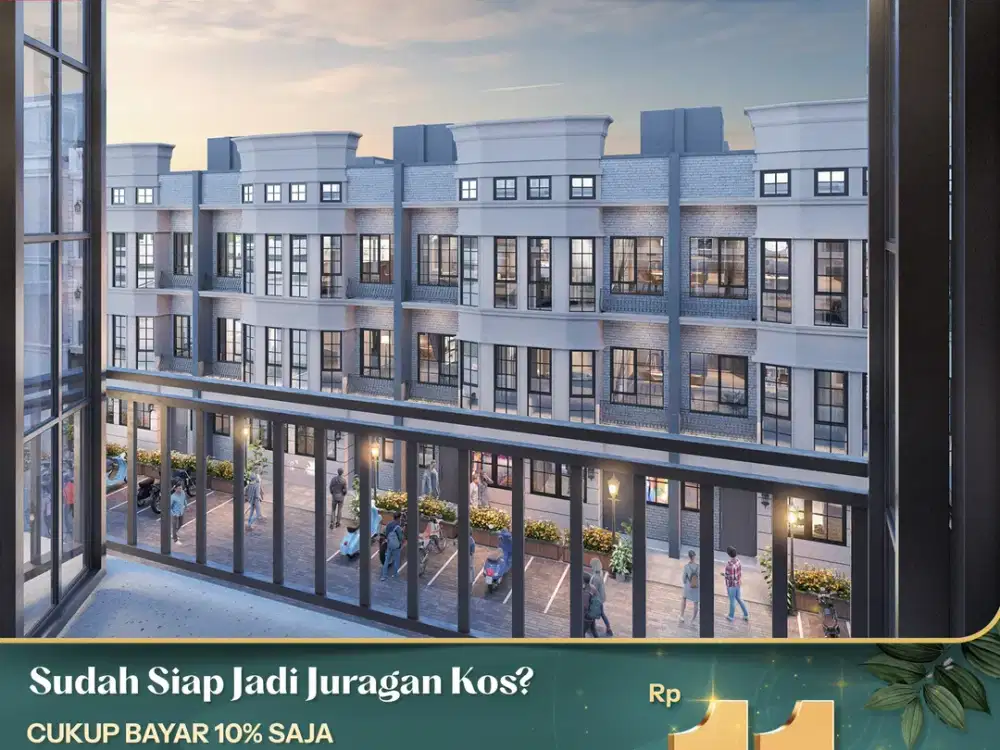 JURAGAN KOST PASTI CUAN! MODAL CICILAN 12JT PER BULAN INCOME 20JT AN