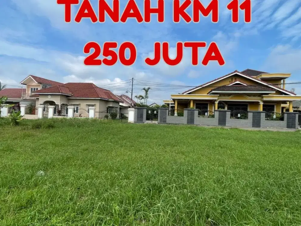 JUAL CEPAT TANAH PALEMBANG KM 11