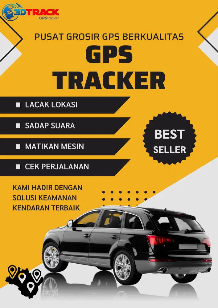 GPS TRACKER KENDARAAN BERMOTOR MURAH BERGARANSI 3DTRACK