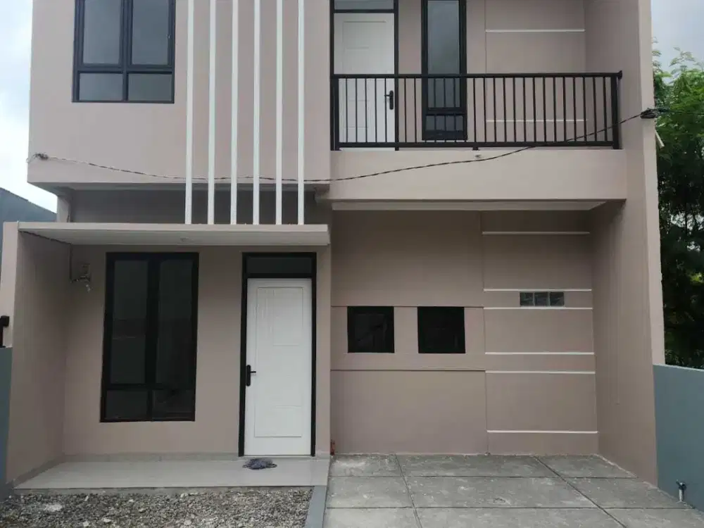 Rumah Baru 2 Lantai Di Lokasi Strategis Agus Salim Bekasi