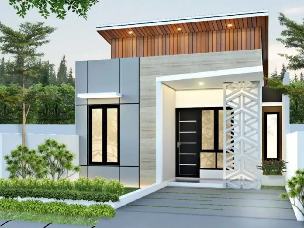 Rumah baru pesan bangun Berkoh pwt selatan