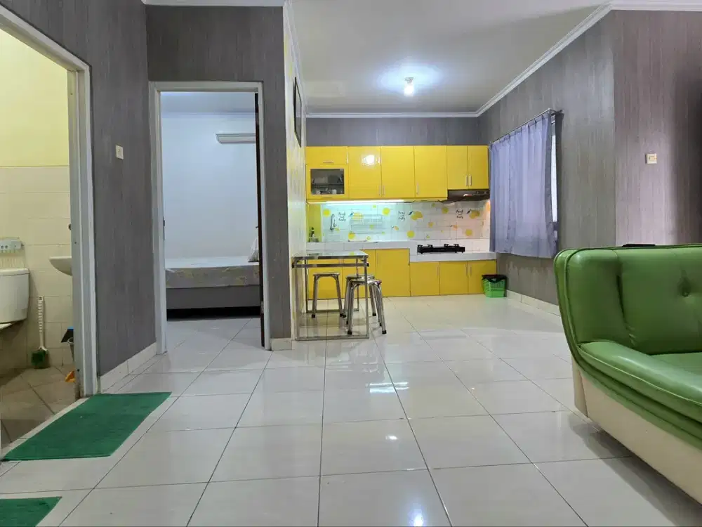Flat Kontrakan Galaxy GGP Bekasi 3BR full di Lt 1