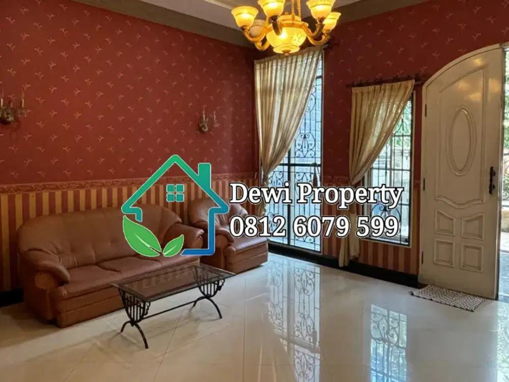 DIJUAL VILLA KOMP CEMARA ASRI JALAN FLAMBOYAN