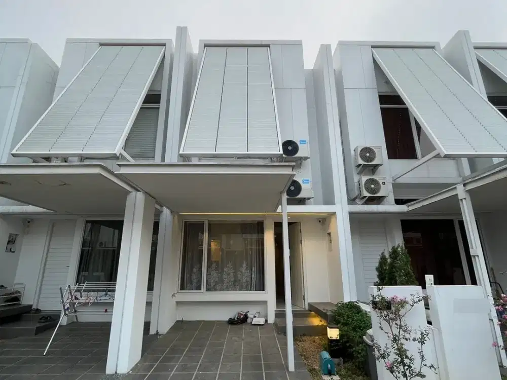 Rumah Hadap Utara Cluster Inspirahaus - Tabebuya BSD City Full Furnish