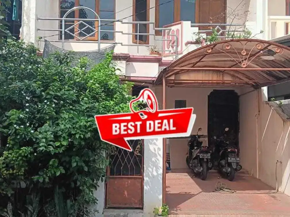 !️JUAL CEPAT!️ rumah di dalam komplek duren sawit