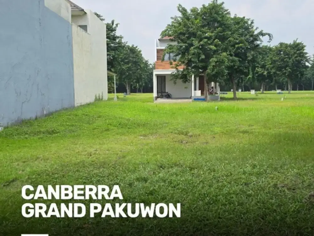 Kavling Canberra Grand Pakuwon STRATEGIS ROW 3 MOBIL MURAH