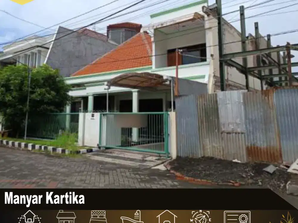 Dijual Rumah Manyar Kartika Surabaya