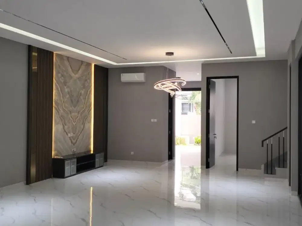 SEMI FURNISH RUMAH BARU GRES MEWAH SIAP NEGO