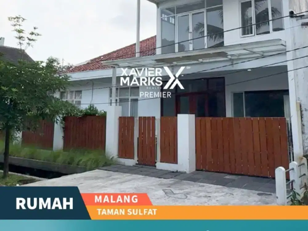 d077 Rumah 2 Lantai Kawasan Sulfat Kota Malang