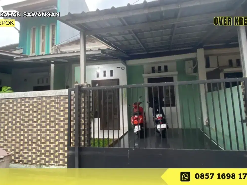 Rumah Over Kredit 195JT Sisa 8 THN LG di De Perigi Regency Sawangan