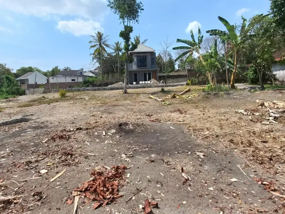 Tanah Luas 143 M Balecatur Jogja Dekat Jl Wates