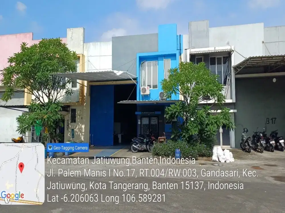 Dijual Gudang Sentra Prima Tekno Park Jatiuwung Tangerang