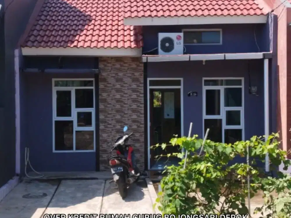 Rumah Take Over 125 JT di Bojongsari Depok Asri Curug Residence