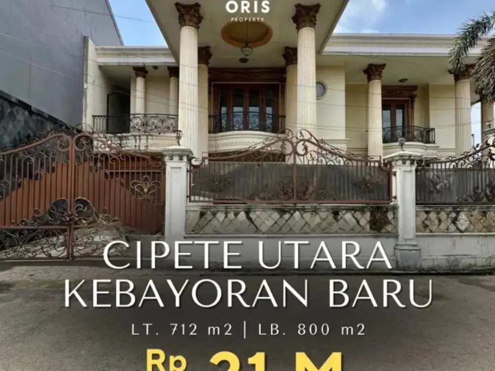 Rumah Swimming Pool Dlm Komplek di Cipete Utara Jakarta Selatan
