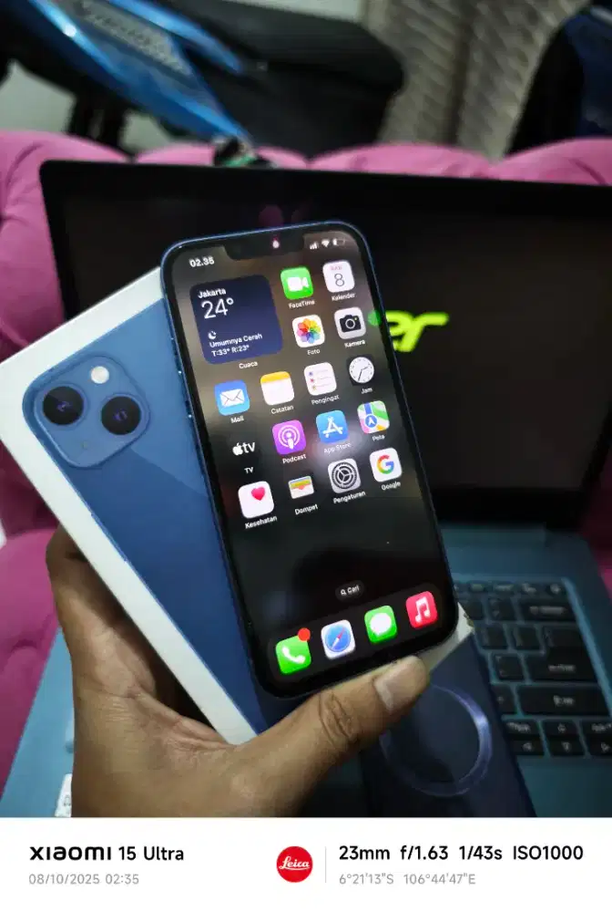 iPhone 13 128GB full original inter