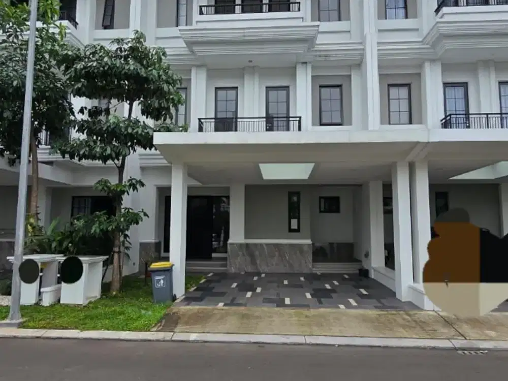 Dijual rumah 3 lantai ada lift di cluster winona alam sutera