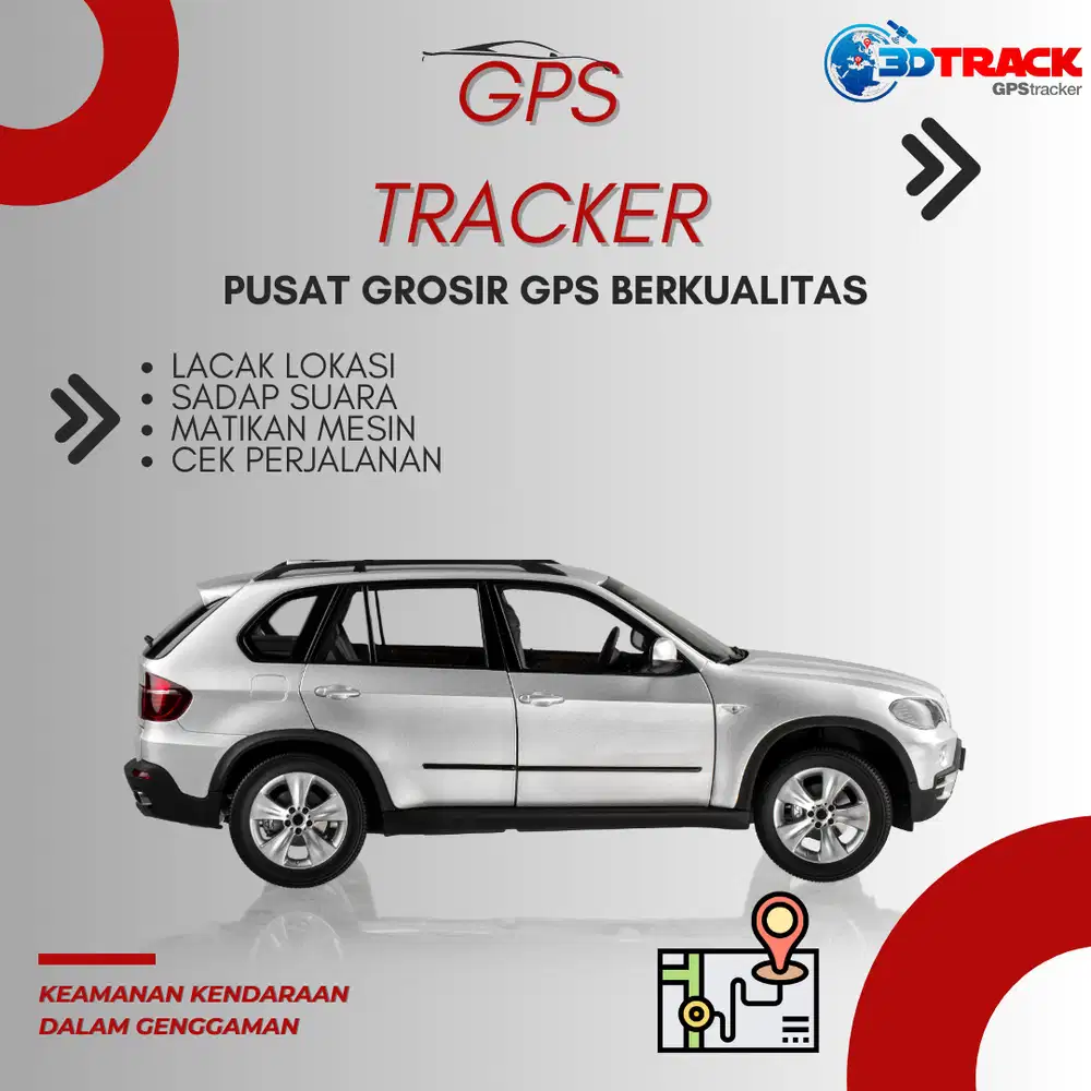 GPS TRACKER KENDARAAN BERMOTOR MURAH BERGARANSI 3DTRACK