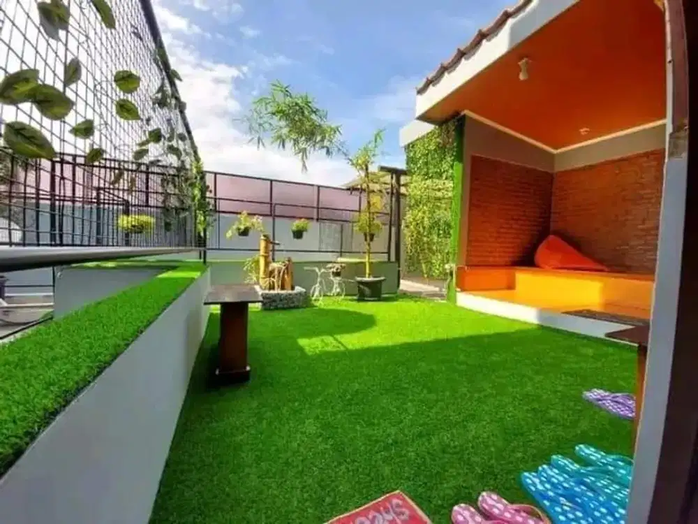 Rumah Bagus 2 Lantai Plus Rooftop Garden Dalam Komplek Cipinang Muara