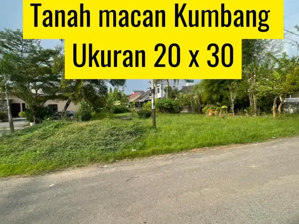 Tanah Strategis di Macan Kumbang – Siap Bangun & Harga Nego!