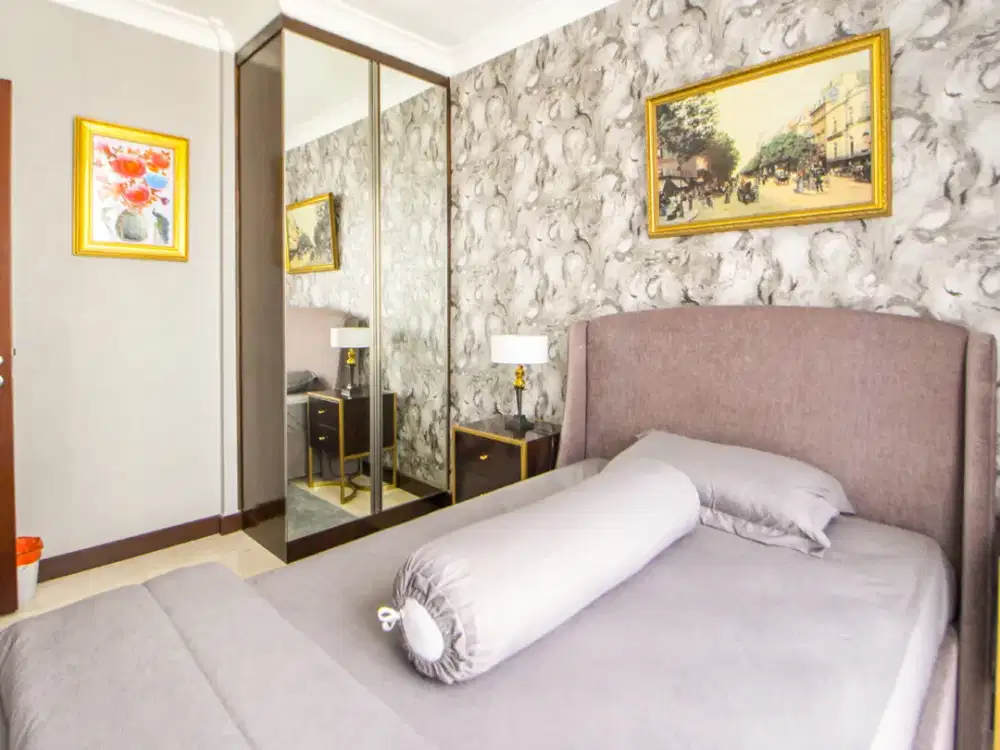 Apartemen dijual view bagus Permata Hijau Suites 3 BR