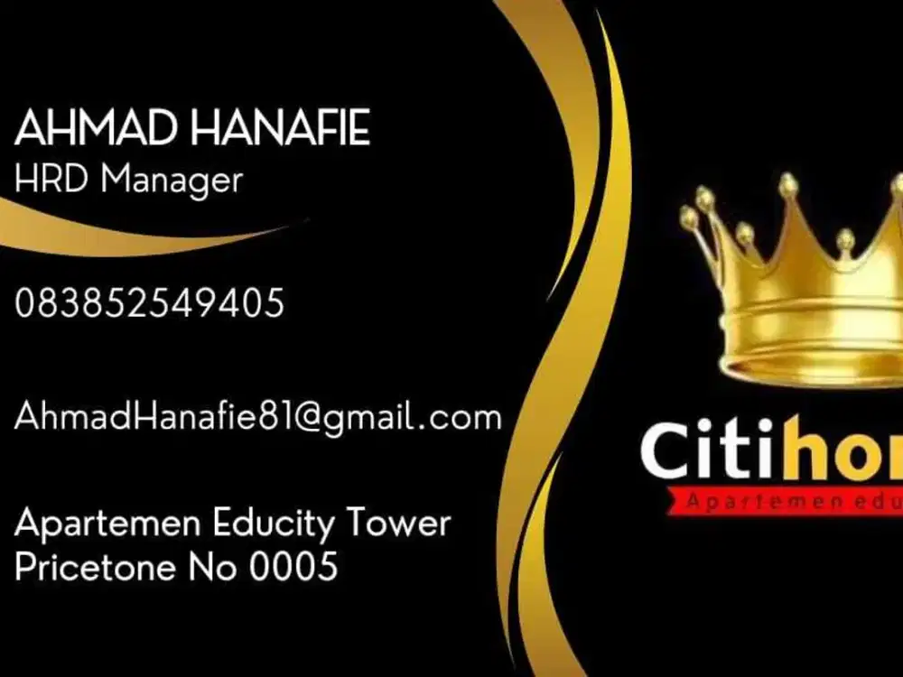 Disewakan bulanan studio furnish Apartemen educity by Citihome