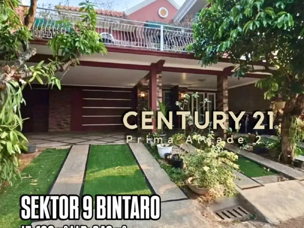 JUAL CEPAT! Rumah 2 Lantai Siap Huni di Sektor 9 Bintaro -gb14702